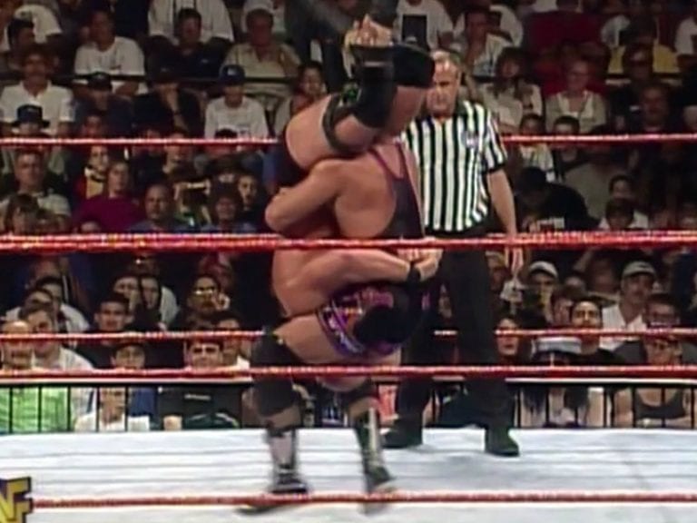 'Stone Cold' Steve Austin suffered a broken neck after this Piledriver