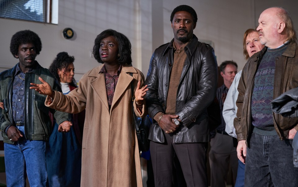 The series is inspired by Idris’ real life growing up in Hackney, with the 47-year-old striving to find the humour in all situations, even when there were “dark times”