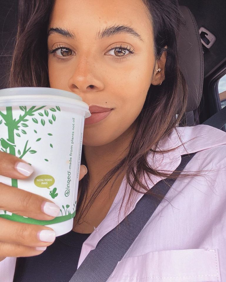 Rochelle Humes, 31, admitted feeling exhausted after going back to work on This Morning and moving house at the same time