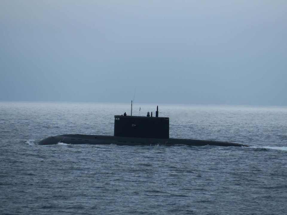 The missile-carrying Krasnodar sub passed through the Dover strait, close to UK waters