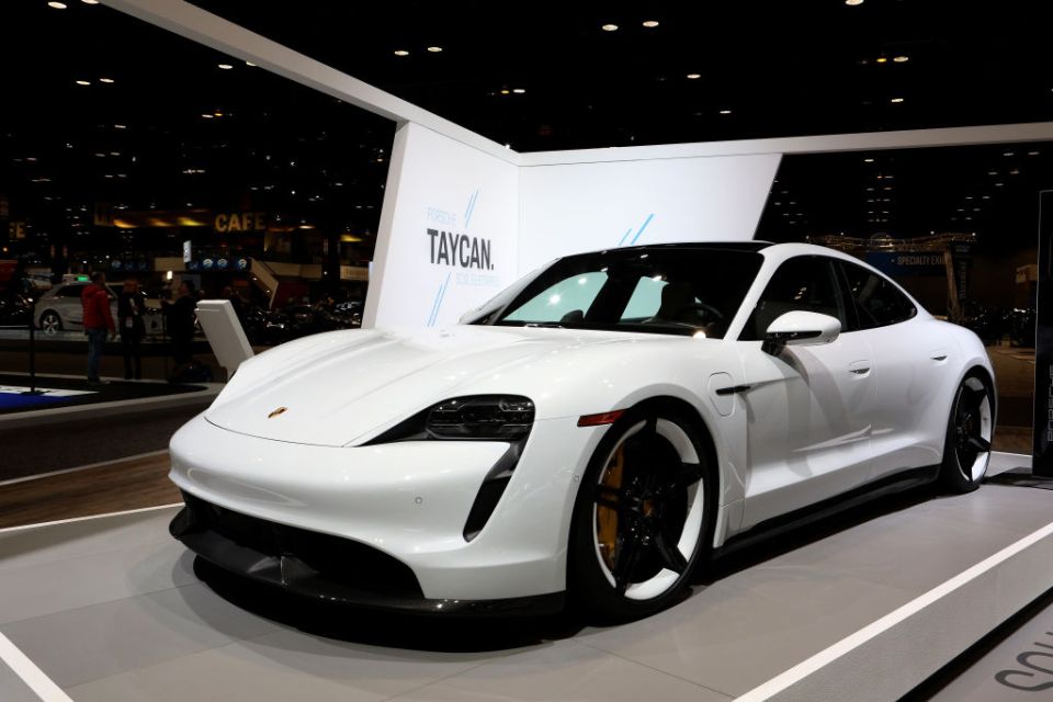 He also bought an ultra-futuristic Porsche Taycan Turbo S, which does 0-60mph in 2.6 seconds