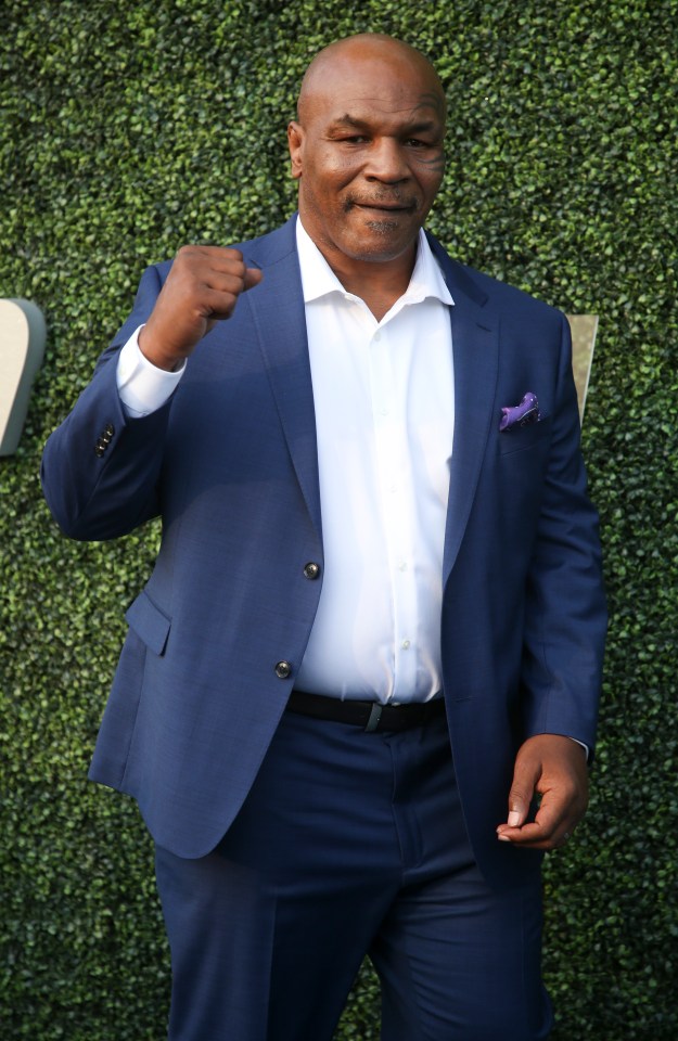 Tyson piled on the pounds after retiring in 2005