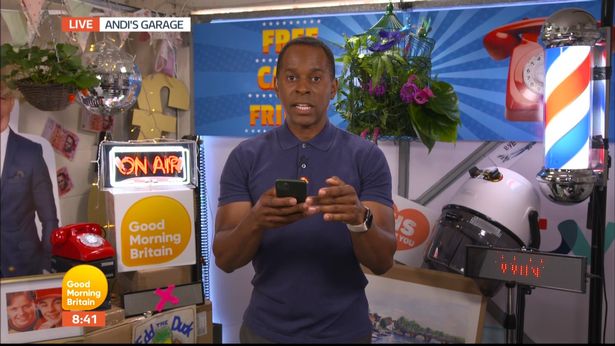 Andi Peters, 49, shocked Good Morning Britain viewers by revealing he's turning 50 next week