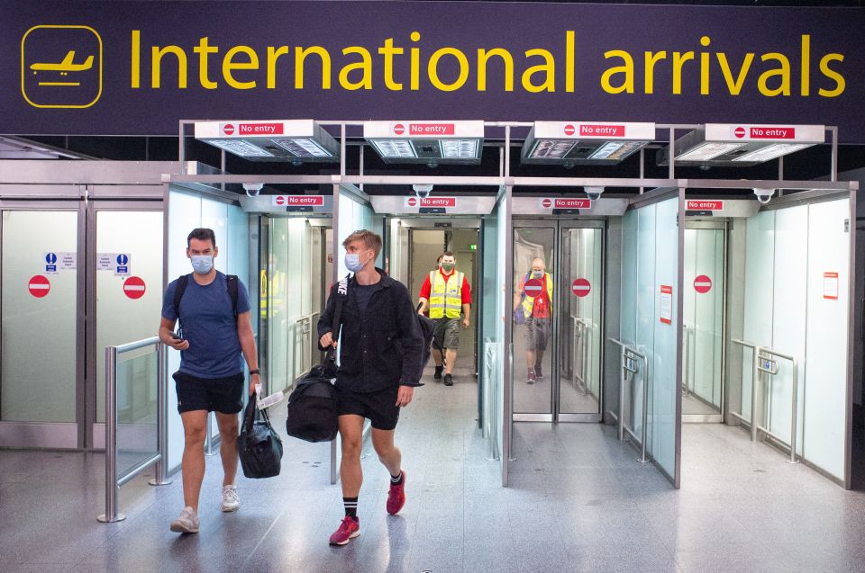 Brits arriving back in the UK from Barcelona this morning are furious about the 'last-minute' change to the rules