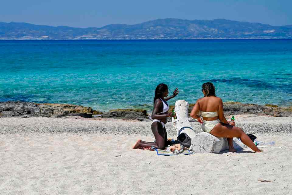 Seven Greek islands are now on England's quarantine list