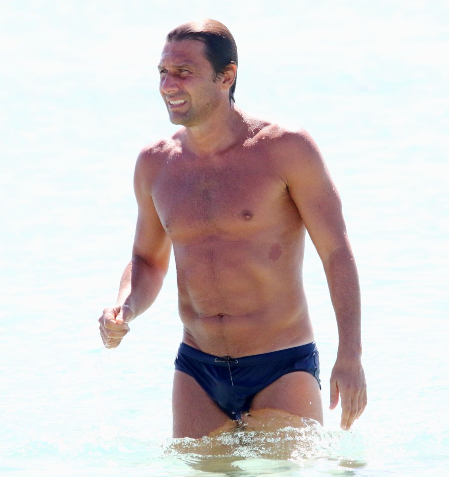 Antonio Conte is still happy to channel his inner-Daniel Craig aged 53