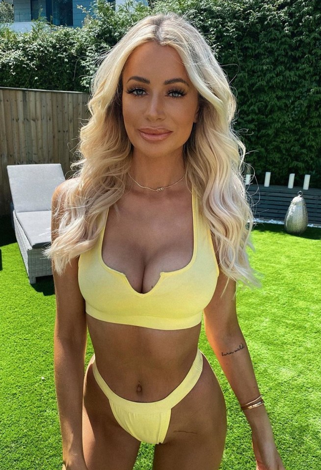 Olivia Attwood has embraced the bikini game too