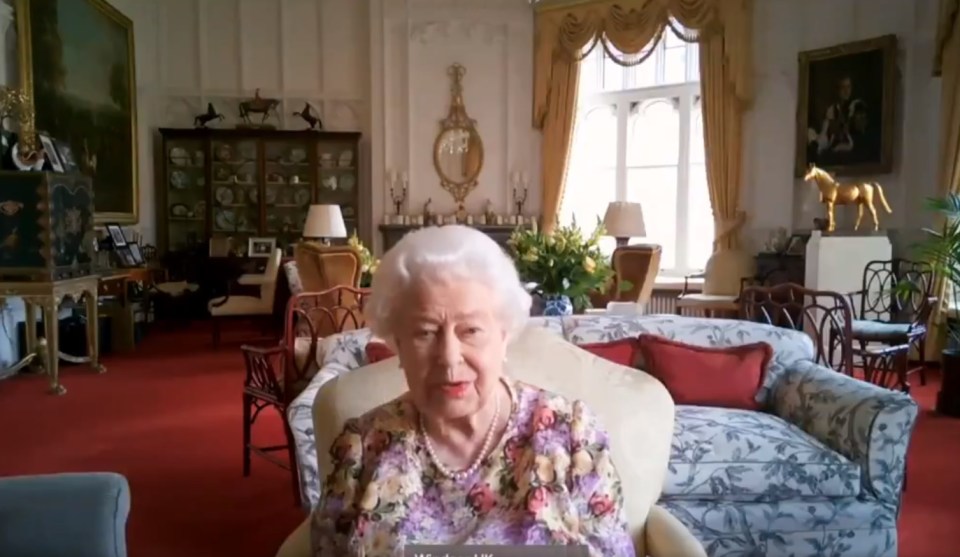 The Queen learns how to use Webex thanks to her daughter Princess Anne