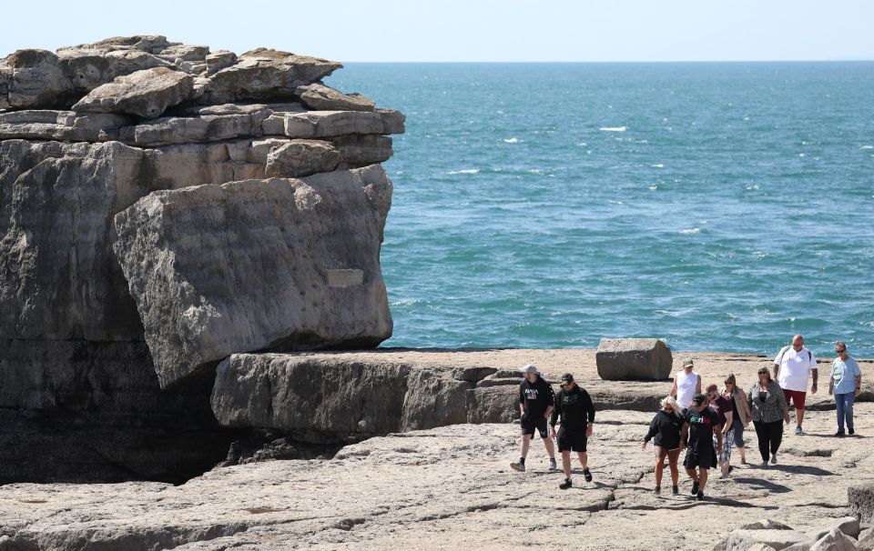 The family met at Portland in Dorset to say a final goodbye to Harry