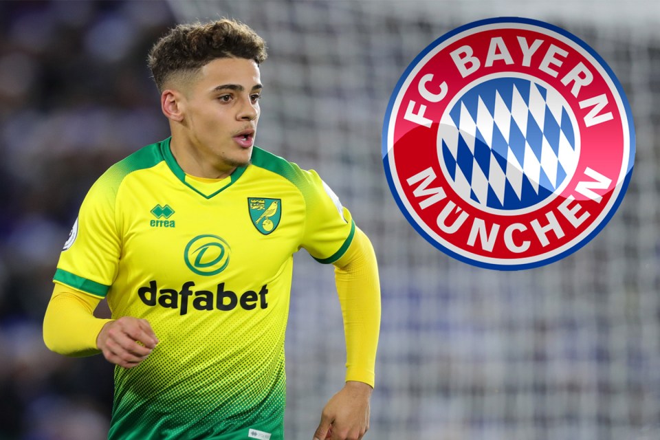 Bayern Munich have emerged as shock contenders to sign Norwich right-back Max Aarons