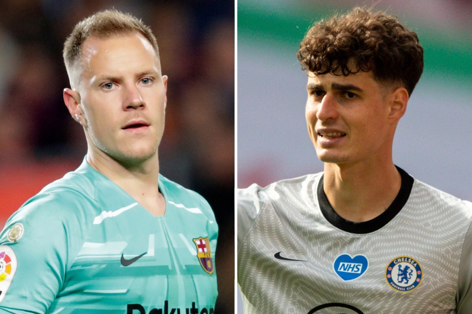 Barcelona stopper Marc-Andre ter Stegen could be on his way to Stamford Bridge to replace Kepa 