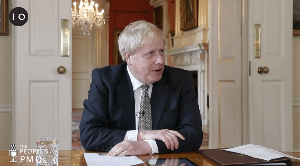 Boris Johnson urged people to go back to work if they can