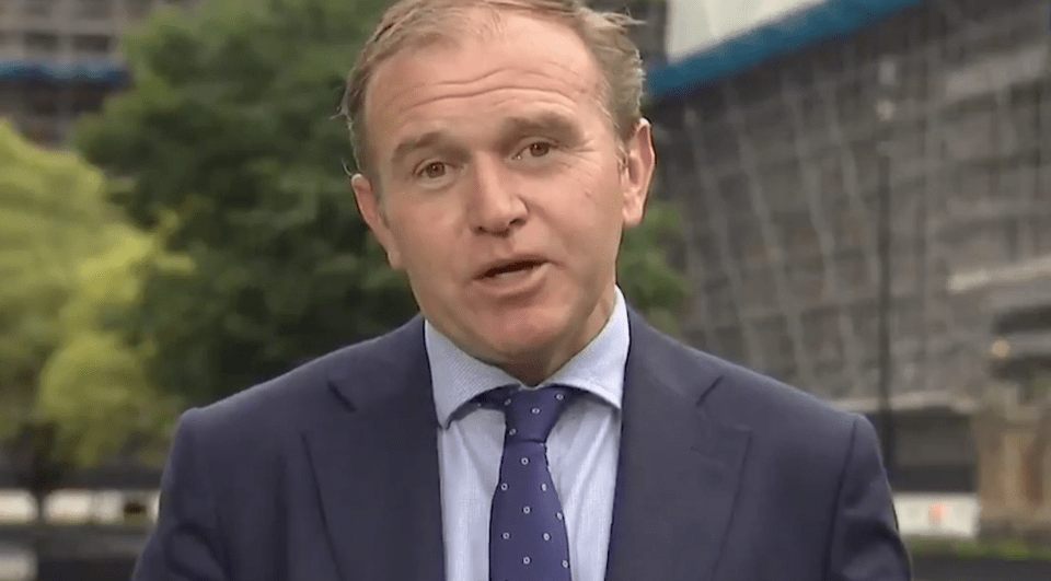 George Eustice said people wouldn't need to wear masks in restaurants