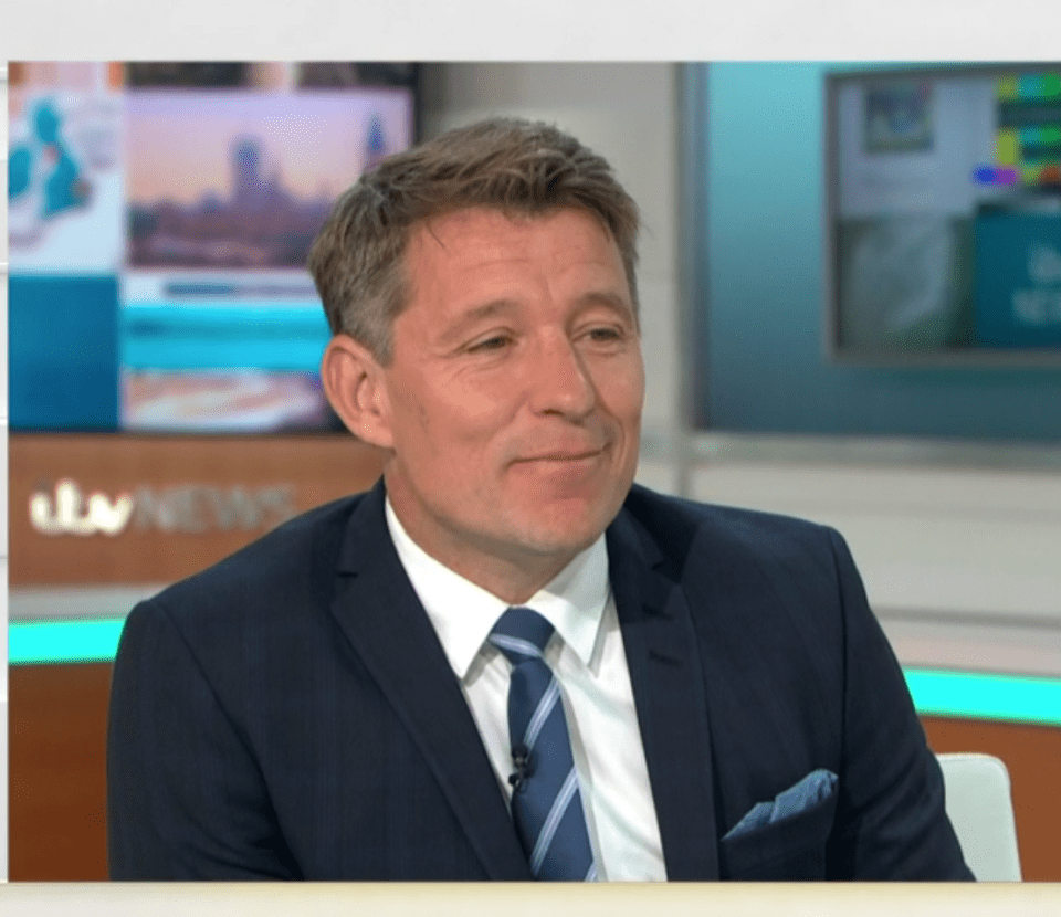 Cheeky Ben Shephard was branded a 'sexy thing' by viewers after his thrilling confession