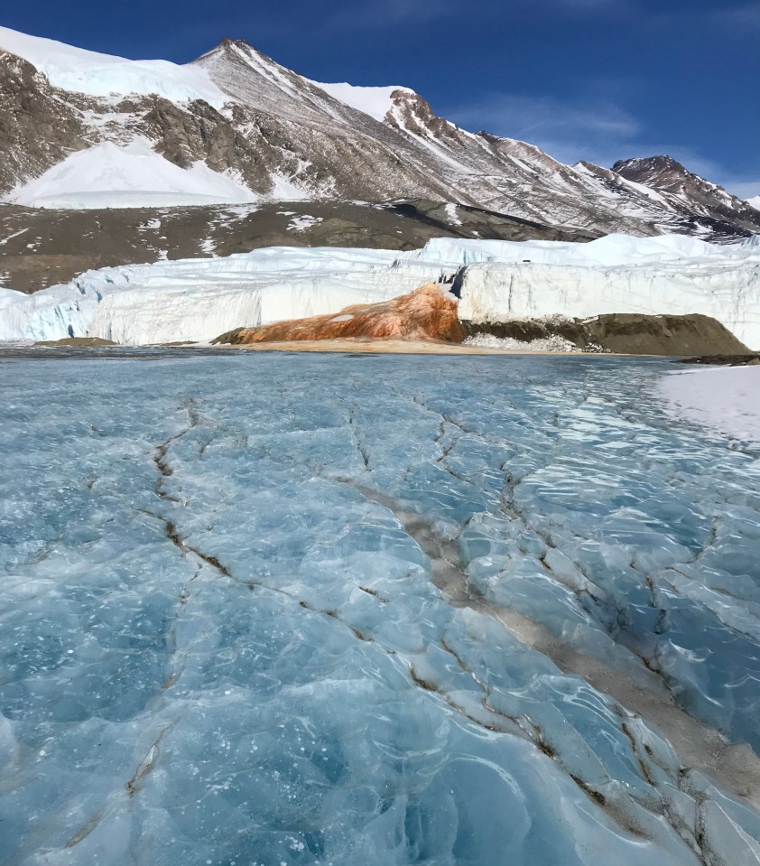 The researchers looked for evidence of ancient melting events