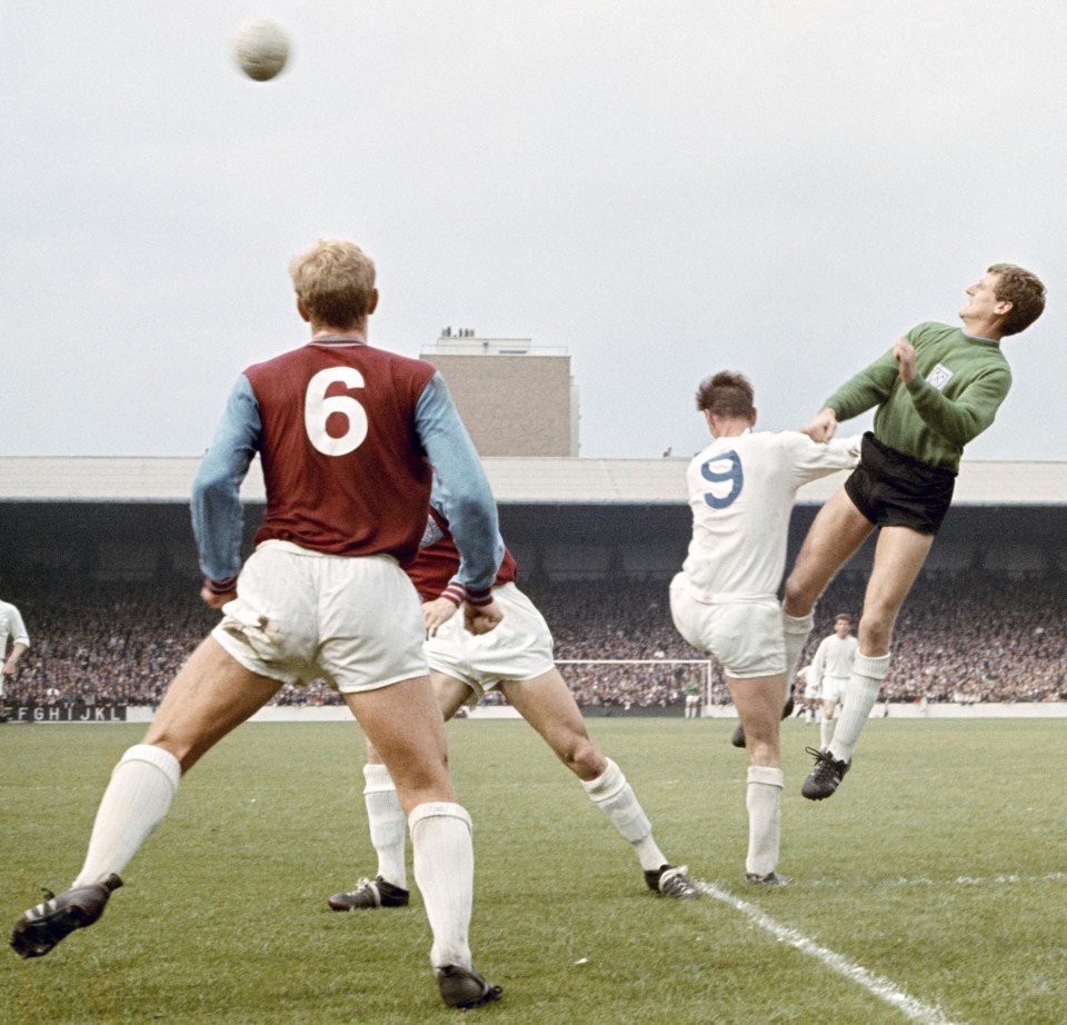 West Ham captain Bobby Moore’s No6 was retired by West Ham in 2008