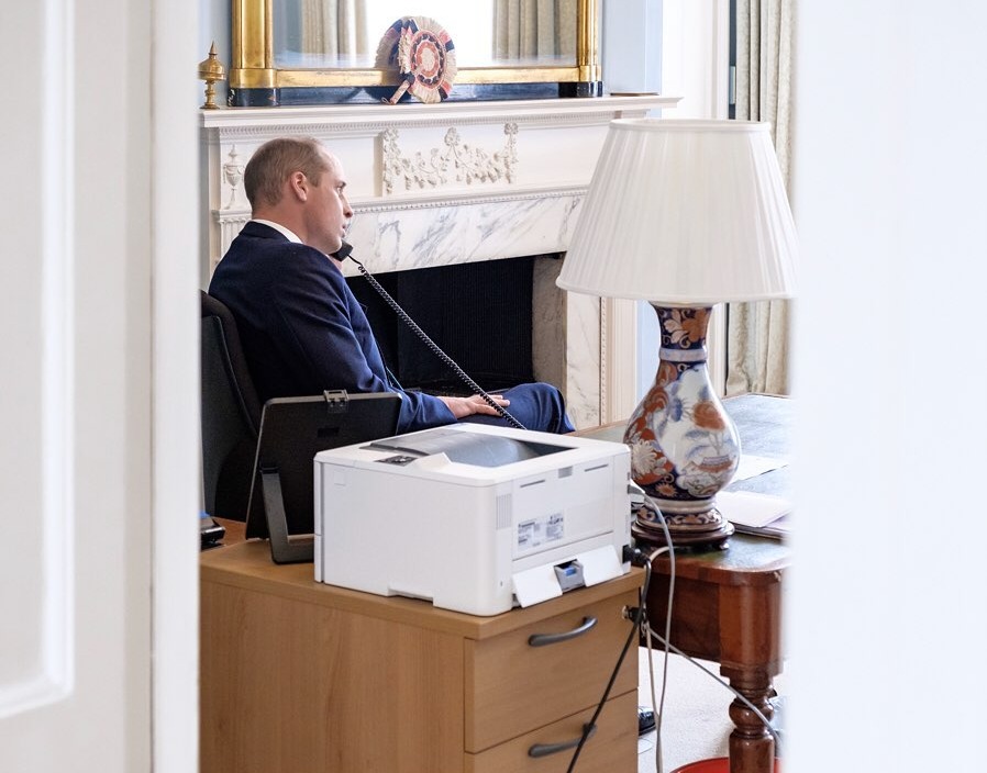 Prince William's office serves a practical purpose