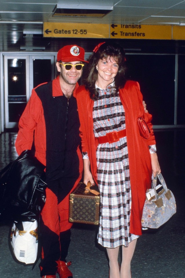 Elton met sound engineer Renate in 1983 while working on his Too Low for Zero album