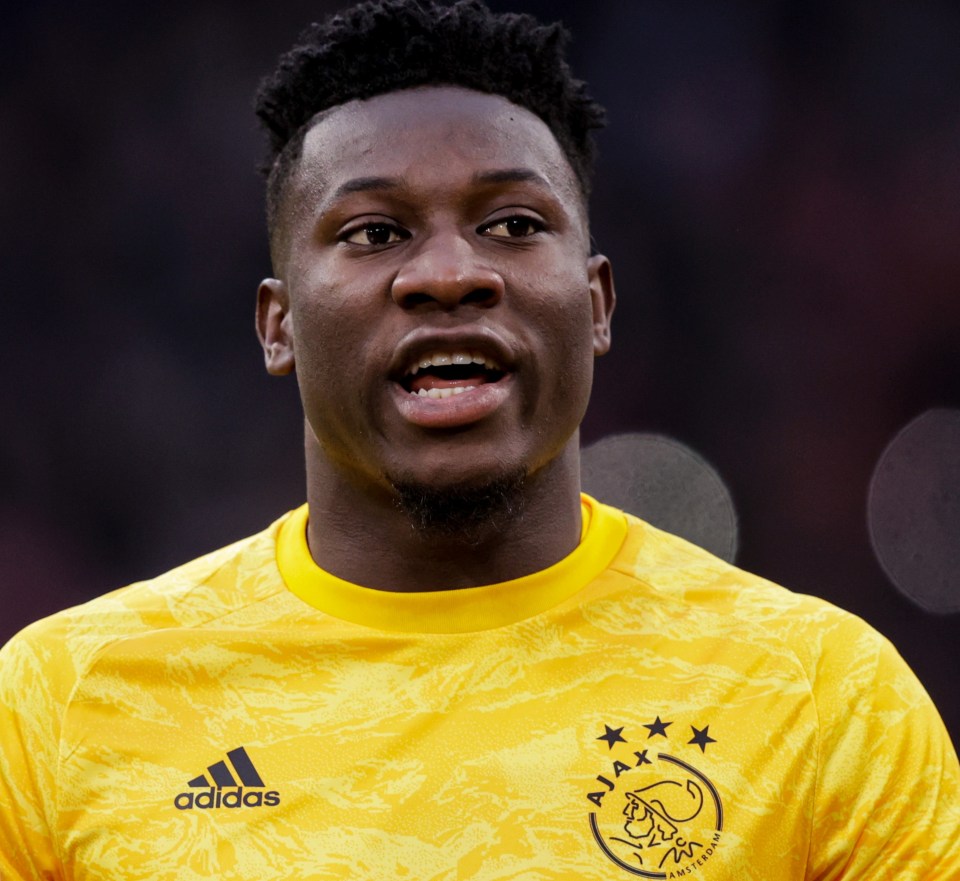 Chelsea are also keeping tabs on Ajax No1 Andre Onana