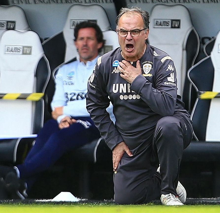 Marcelo Bielsa refused to let up and guided Leeds to another win at the weekend