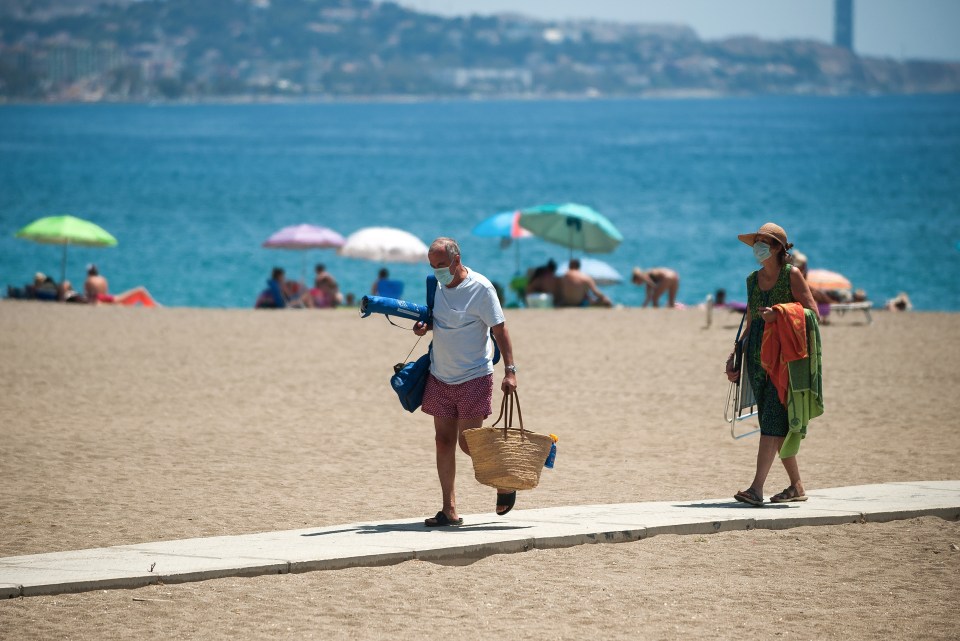 Face masks are being enforced due to a spike in coronavirus cases across Spain