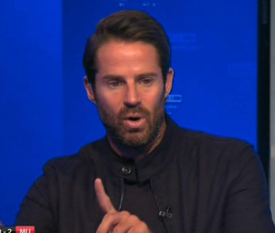 Jamie Redknapp did not wear the Black Lives Matter badge last night