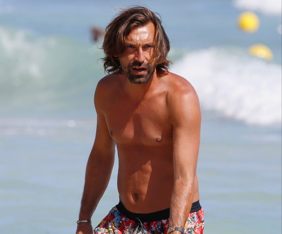 Andrea Pirlo still looks as cool as ever now aged 43