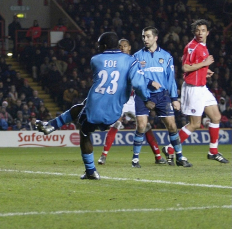 Marc-Vivien Foe’s No23 was retired by Man City after his sudden passing