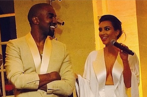 Kanye and Kim announced they were expecting their first child