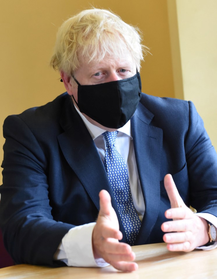 Boris Johnson has described a second lockdown as a "nuclear deterrent"