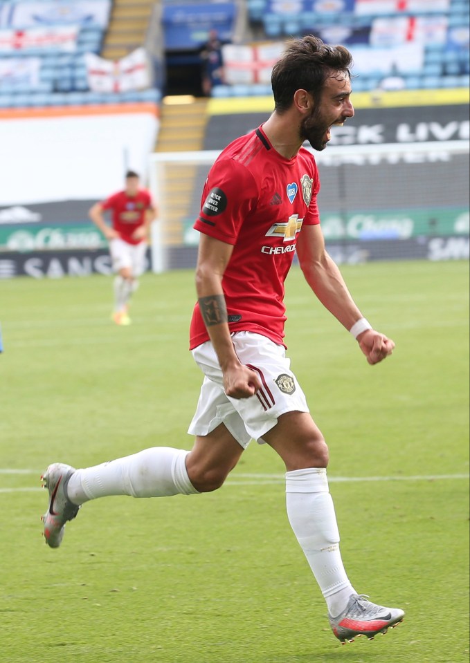 Fernandes scored United's 14th penalty of the season