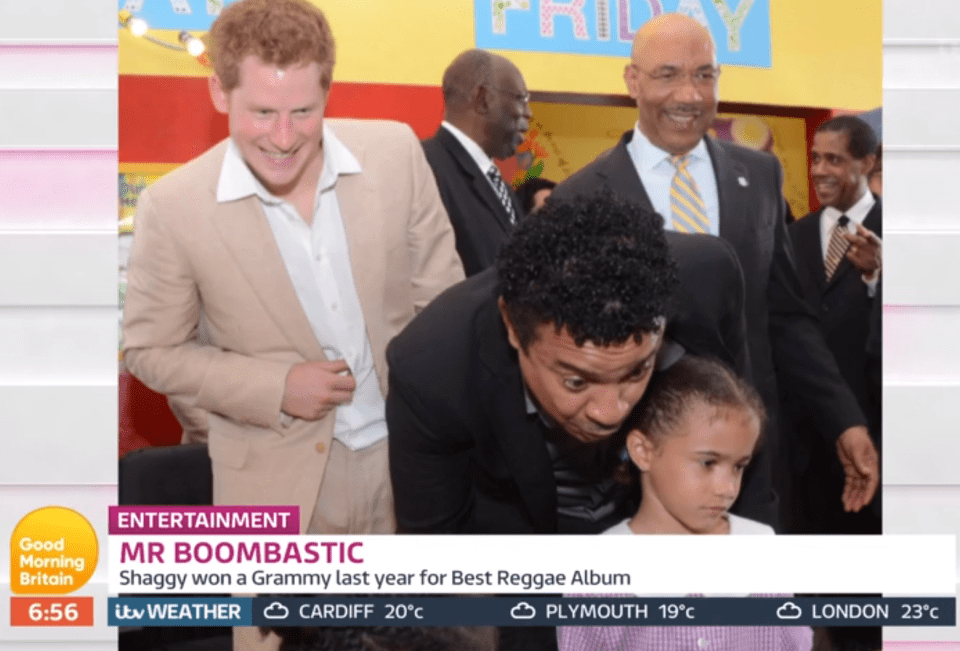 This tell-tale photo captures Sydney's disappointment as Prince Harry looks on