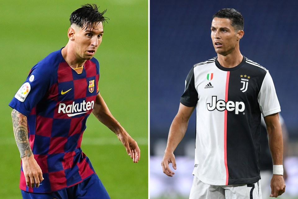  Lionel Messi and Cristiano Ronaldo could play together at Juventus next season