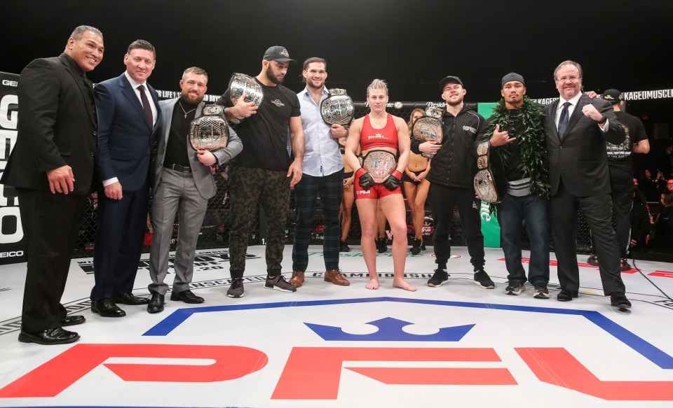 PFL have fighters compete in a play-off system consisting of five rounds 