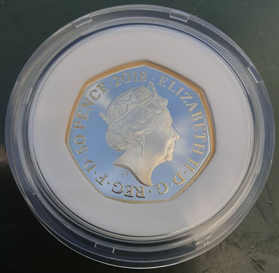 The coins have been stored in the air tight containers it is issued in by the Royal Mint