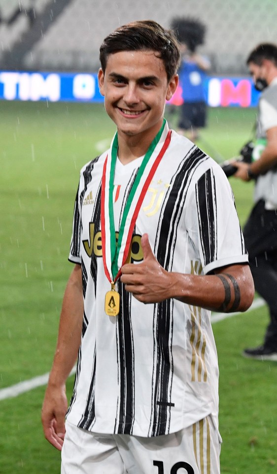 Paulo Dybala has beaten Ronaldo to the league's top award