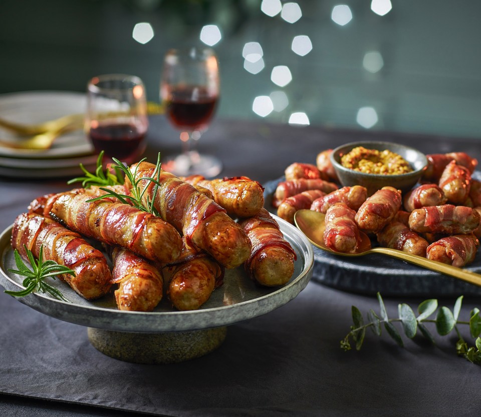 Tesco is selling these giant pigs in blanket as part of its Christmas 2020 range