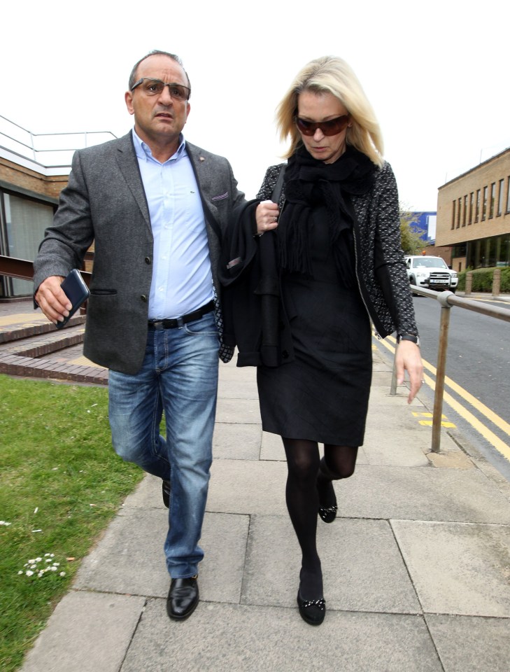 Gillian dated Mr Fairbairn for four years on and off before splitting in December