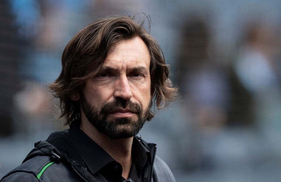 Andrea Pirlo was named as the new Juventus manager 