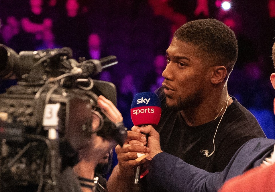 Anthony Joshua famously approached the ring after Dillian Whyte beat Dereck Chisora in 2018