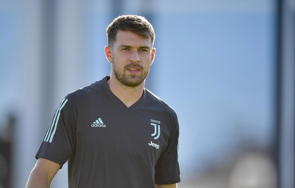 Aaron Ramsey was rumoured to be on the transfer list at Juventus