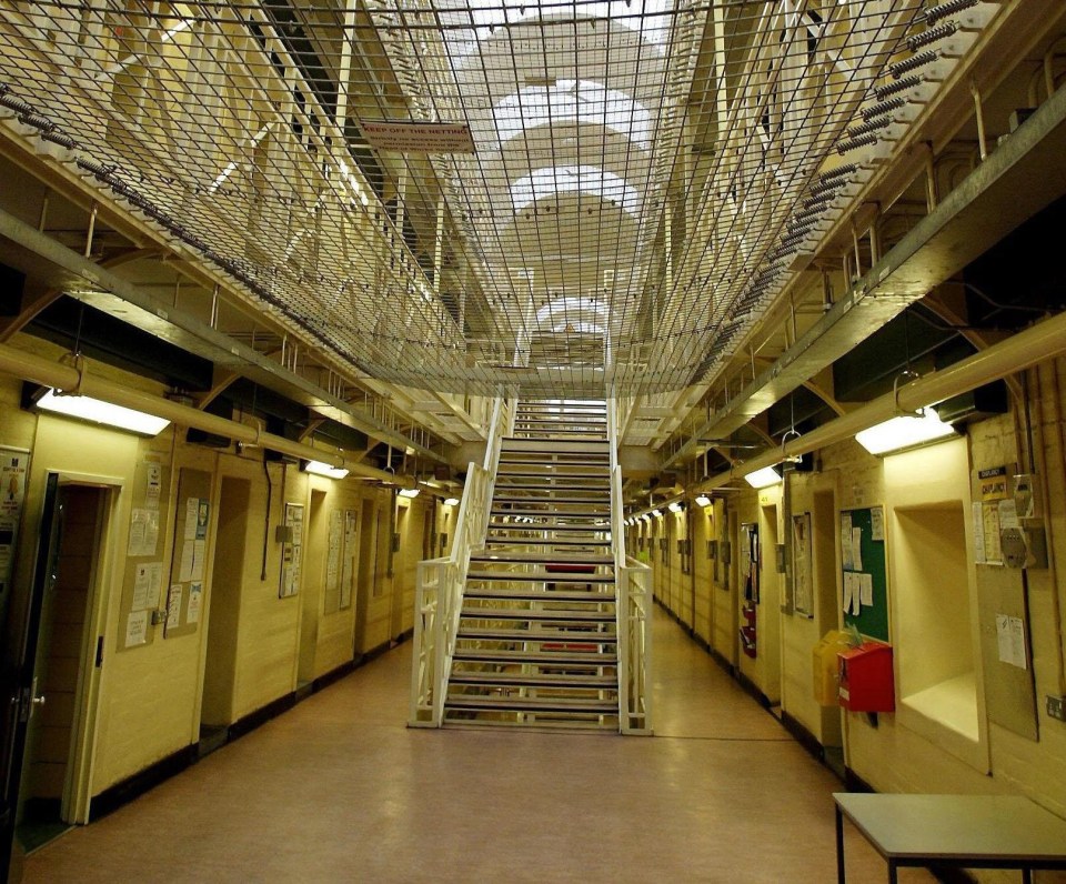 The inside of Wakefield Prison in West Yorks – one of five jails where Stephen served time alongside Bronson