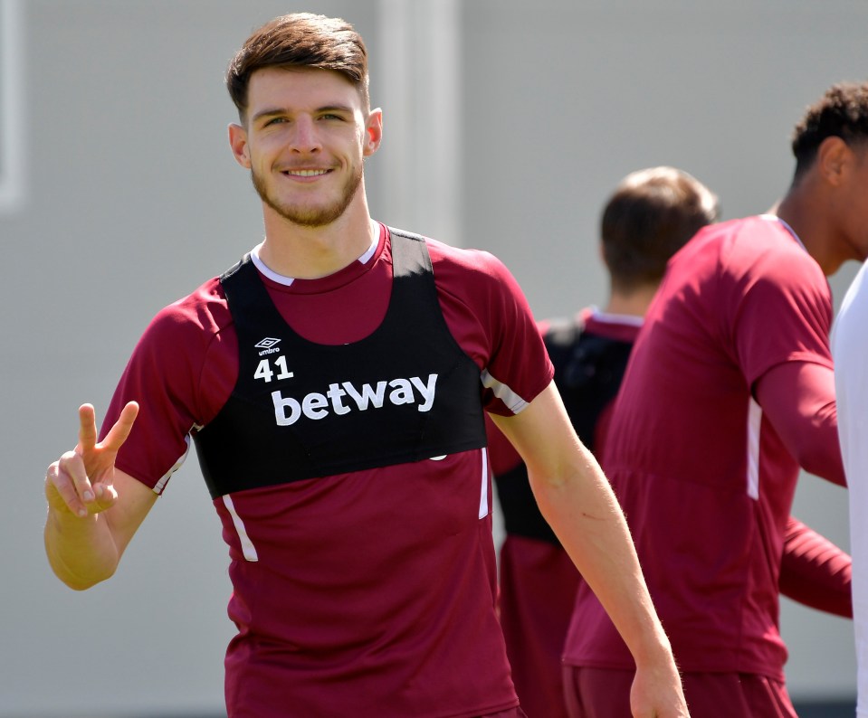 West Ham’s versatile England star Declan Rice is now the top remaining target for Chelsea chief Frank Lampard