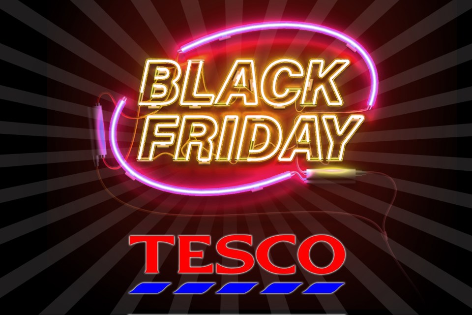  Tesco gave a preview of its Black Friday deals the day before last year's shopping bonanza