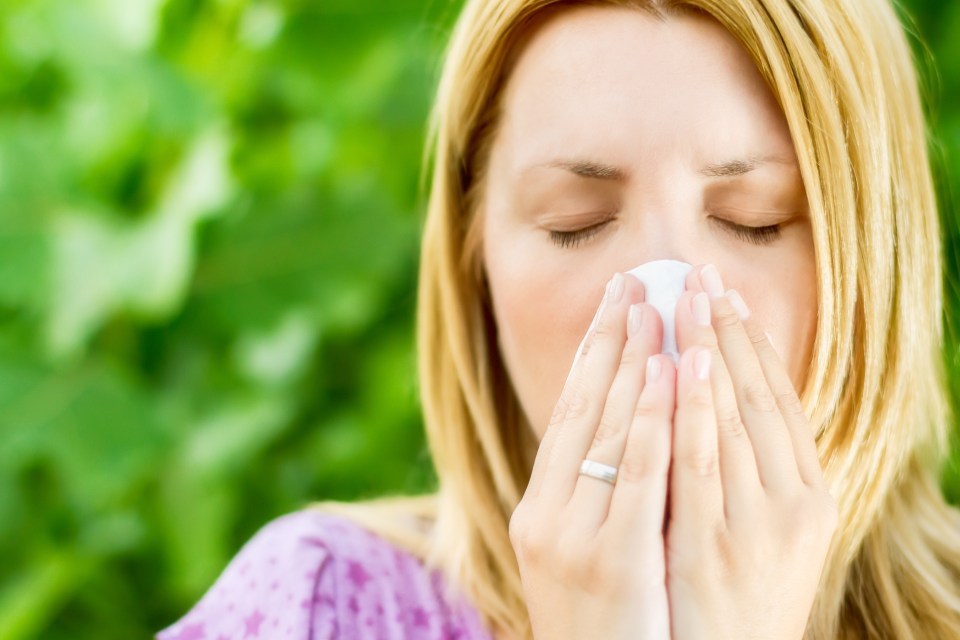  The pollen count can impact how severe your hay fever symptoms are