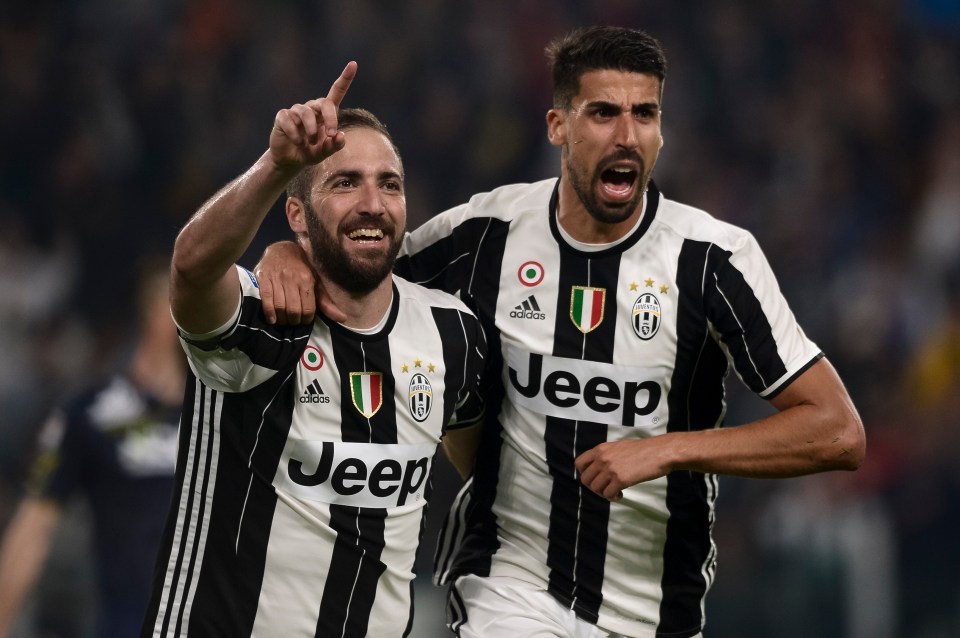 Gonzalo Higuain and Sami Khedira's contracts have been terminated early 