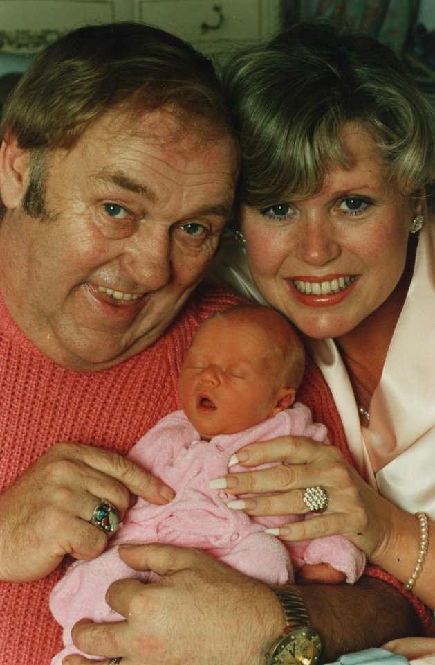 Les Dawson died of a heart attack aged 62 in 1993 when Charlotte was eight months old