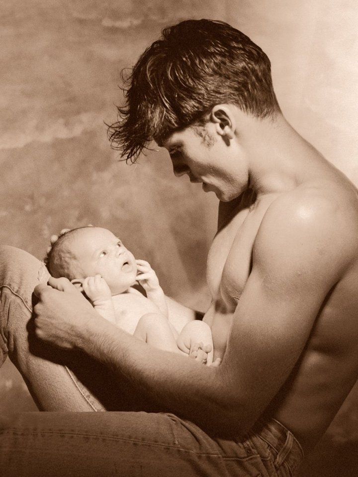 Athena's 1986 photo of a male model holding a baby boy became the biggest-selling poster in British history