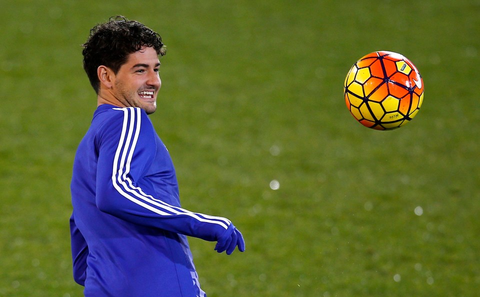 Pato had a brief spell at Chelsea in 2016