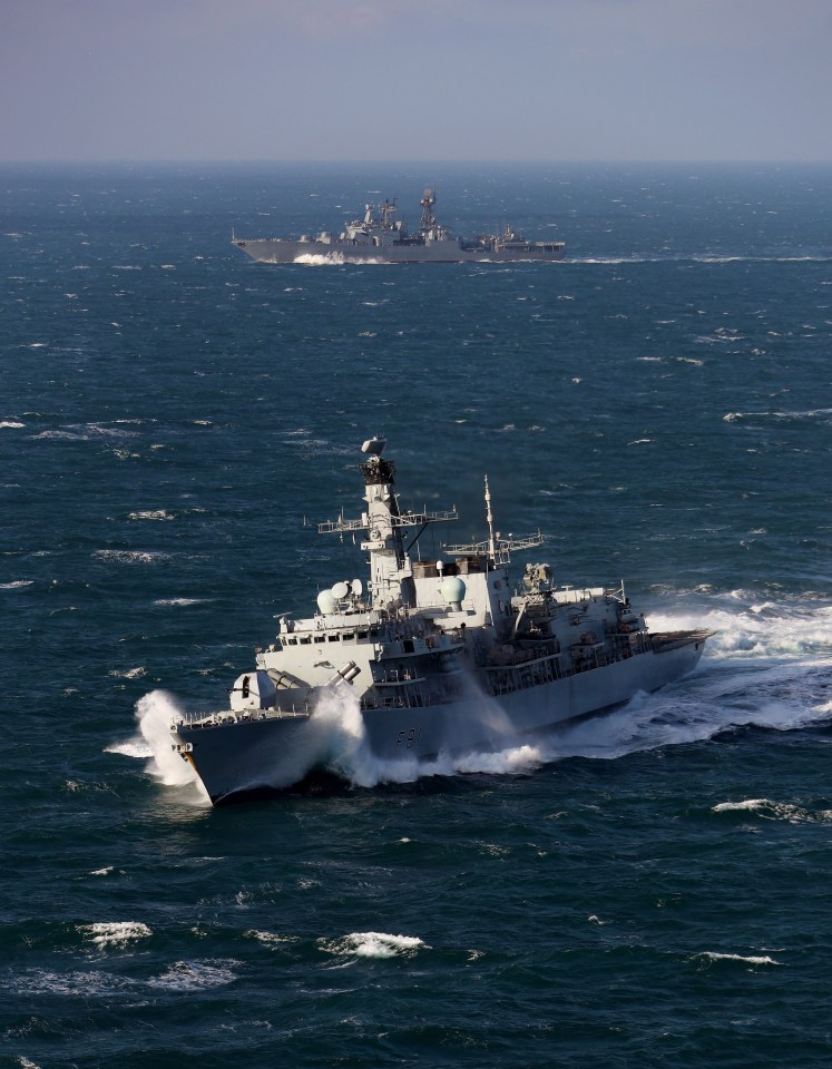 It warns the Navy could be needed to protect our fishing fleet from illegal EU boat incursions